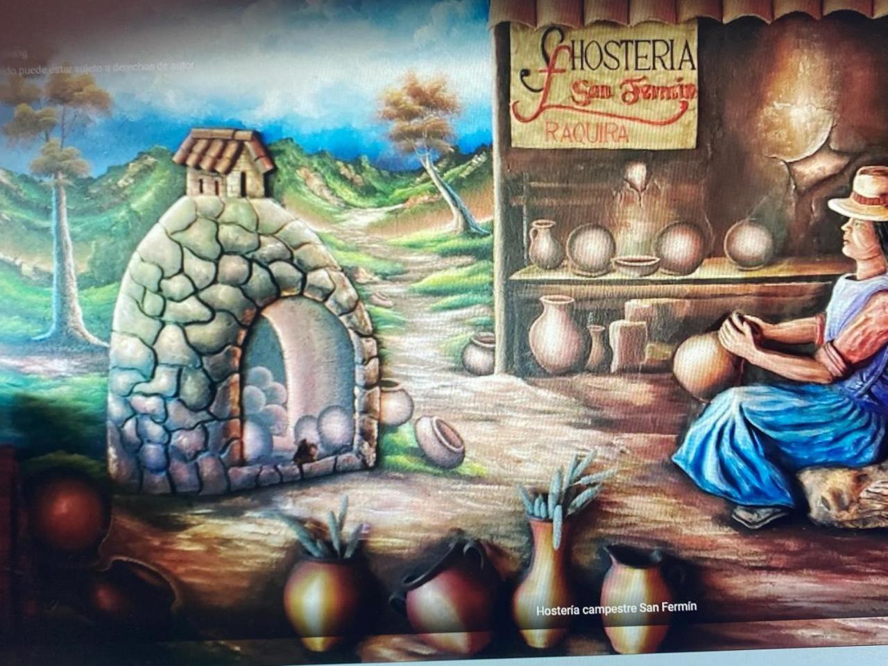 Hosteria Campestre San Fermin Raquira Exterior photo